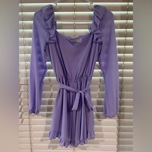 Lilac Ali & Jay Romper (Size XS)